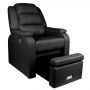 FOTEL SPA DO PEDICURE HILTON CZARNY