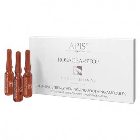 APIS ROSACEA- STOP Intensywnie wzamcniające i łagodzące ampułki 10x3 ml