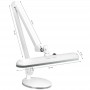 LAMPA WARSZTATOWA LED ELEGANTE 801-TL Z PODSTAWKĄ REG. NATĘŻENIE I BARWA ŚWIATŁA WHITE