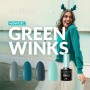 CLARESA lakier hybrydowy GREEN WINKS 2 -5g