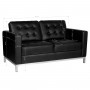 GABBIANO SOFA DO POCZEKALNI BM18019 CZARNA