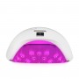 Lampa UV LED OCHO NAILS X13 65W plus biała z lustrzanym dnem