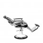 GABBIANO FOTEL BARBERSKI MOTO STYLE CZARNY