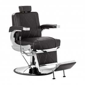 Hair System fotel barberski BM88066 brązowy
