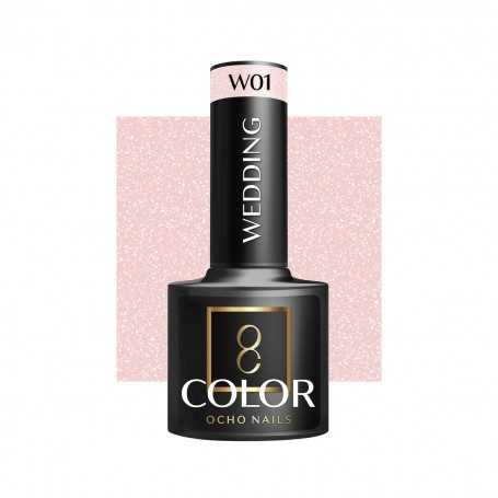 OCHO NAILS Lakier hybrydowy wedding W01 -5 g