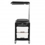 POMOCNIK - TABORET DO PEDICURE 16 PLUS BLACK/WHITE