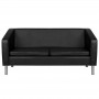 GABBIANO SOFA DO POCZEKALNI BM18003 CZARNA